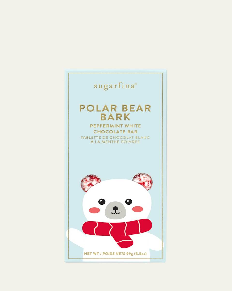 Polar Bear Bark Peppermint White Chocolate Bar, 3.5 oz.